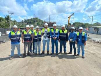 Inspeccionan proyecto Corredor de las Playas en Chorrera