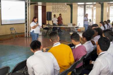 Emprenden jornadas de orientacin vocacional para estudiantes del Instituto Nacional de Panam